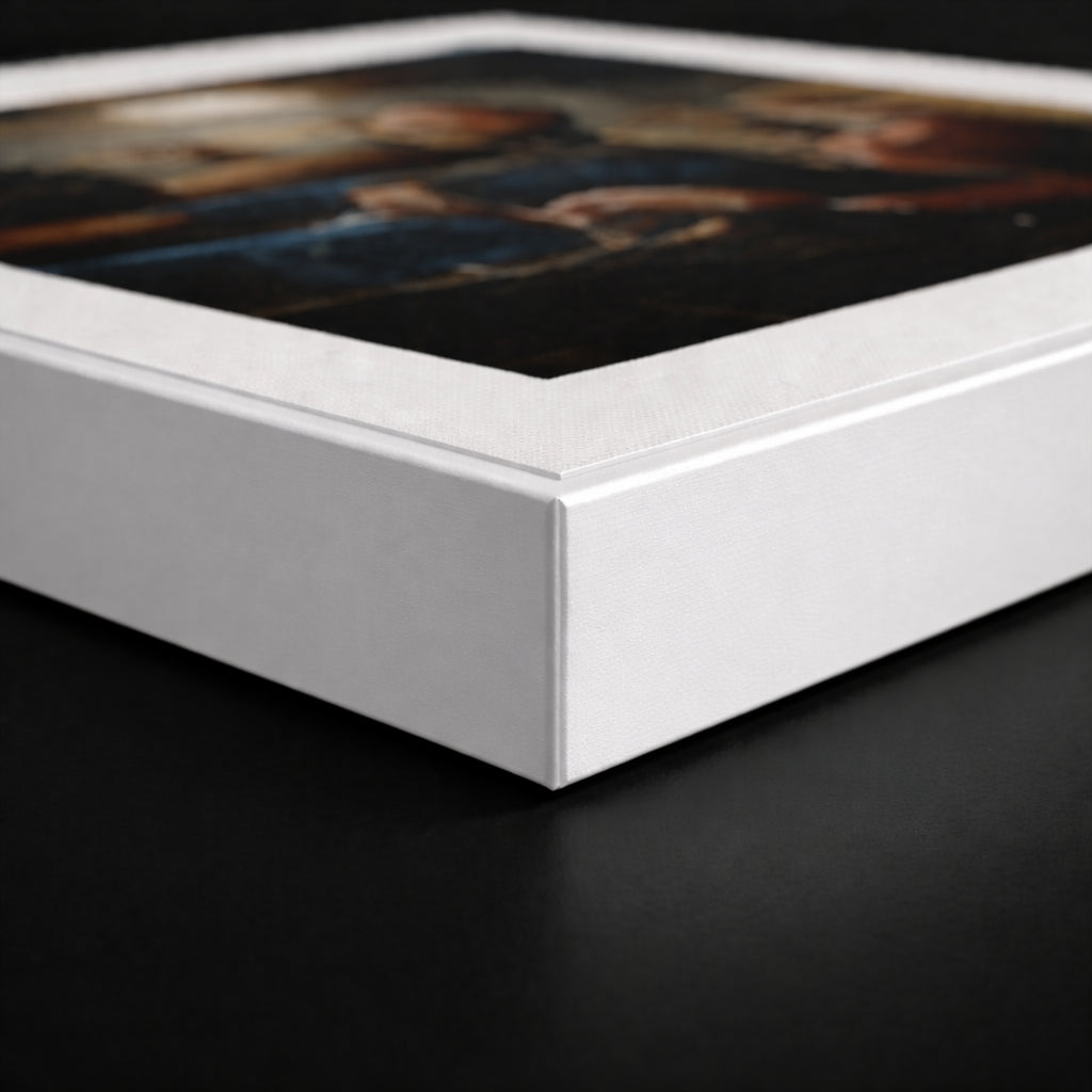 White frame